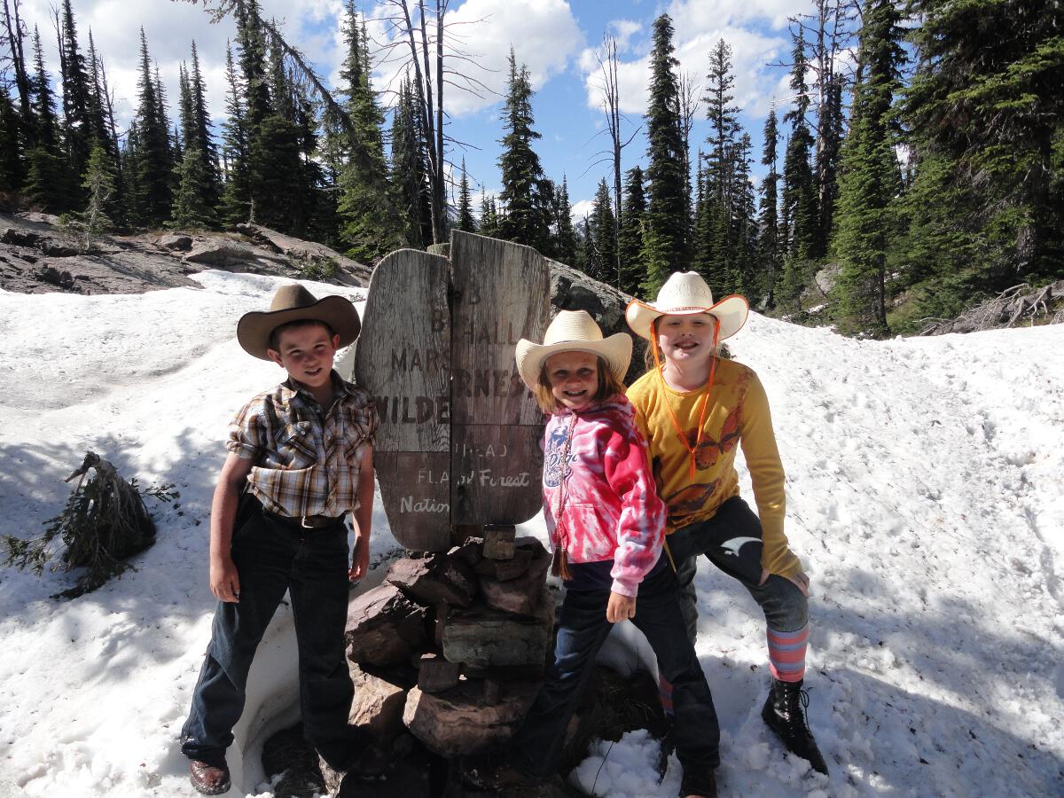 Entering the Bob Marshall Wilderness via Pyramid Pass: Fun For All Ages